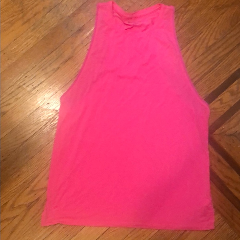 Athleta cloudlite Asymmetrical side tie tank